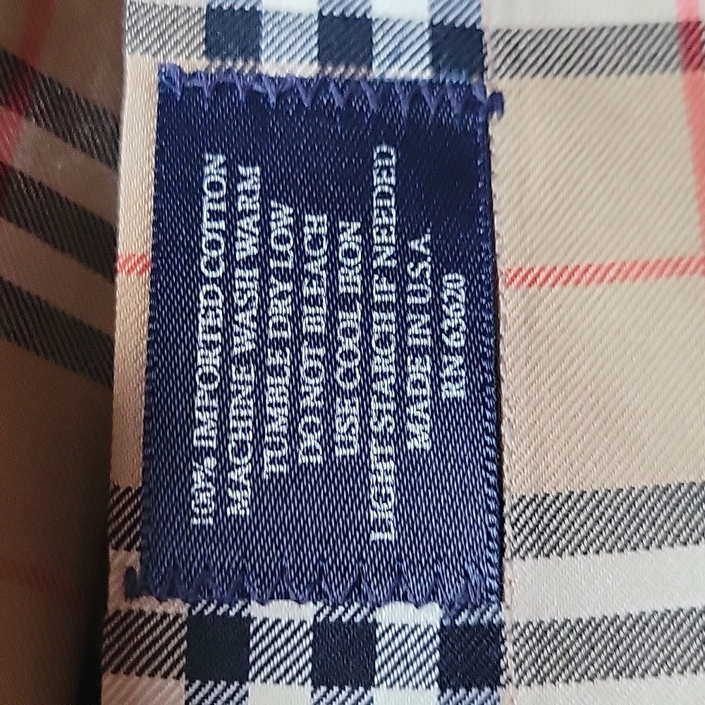 Authentic Burberry Button Down Collared Shirt - image 3
